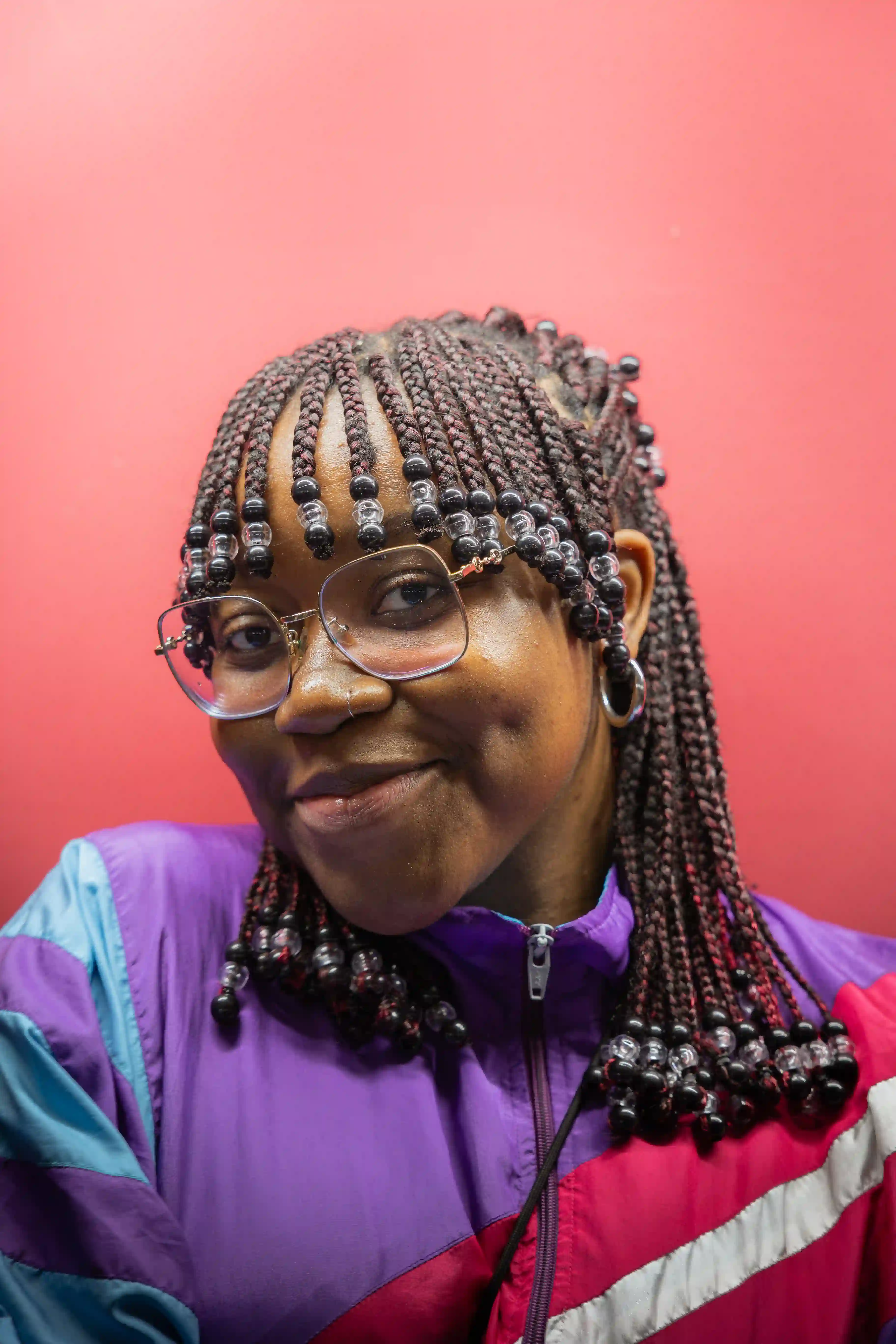 Image 1 d'un shooting portrait avec Rachèle du photographe Nathan Maurer.