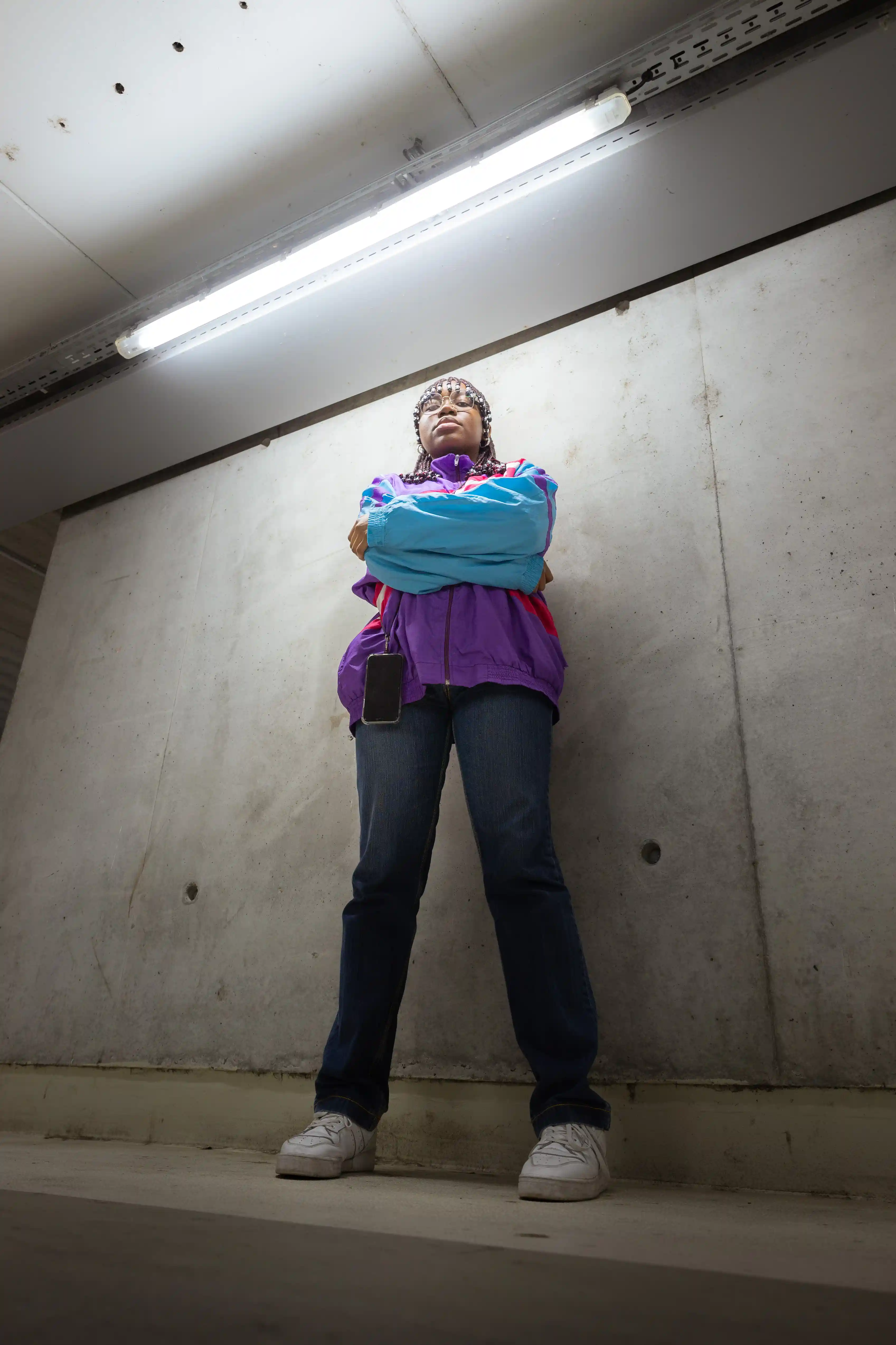 Image 3 d'un shooting portrait avec Rachèle du photographe Nathan Maurer.