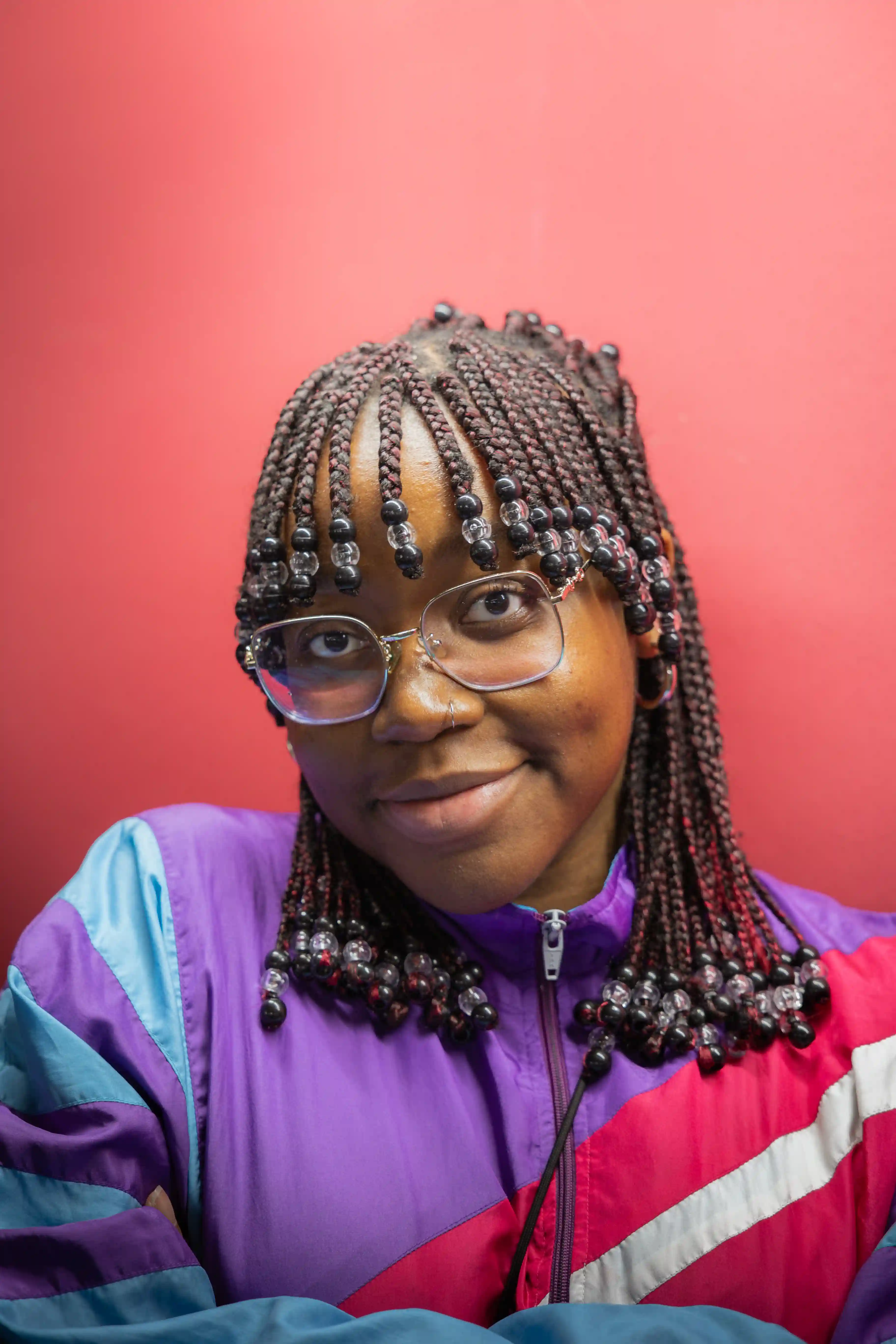 Image 4 d'un shooting portrait avec Rachèle du photographe Nathan Maurer.